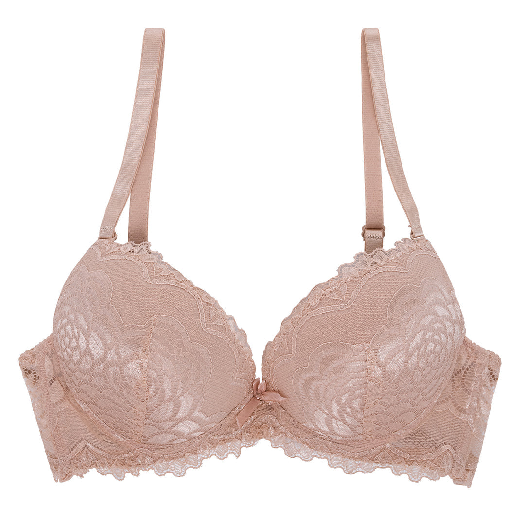 VERY THIN PADDED UNDERWIRED SUPER SUPPORT BRA